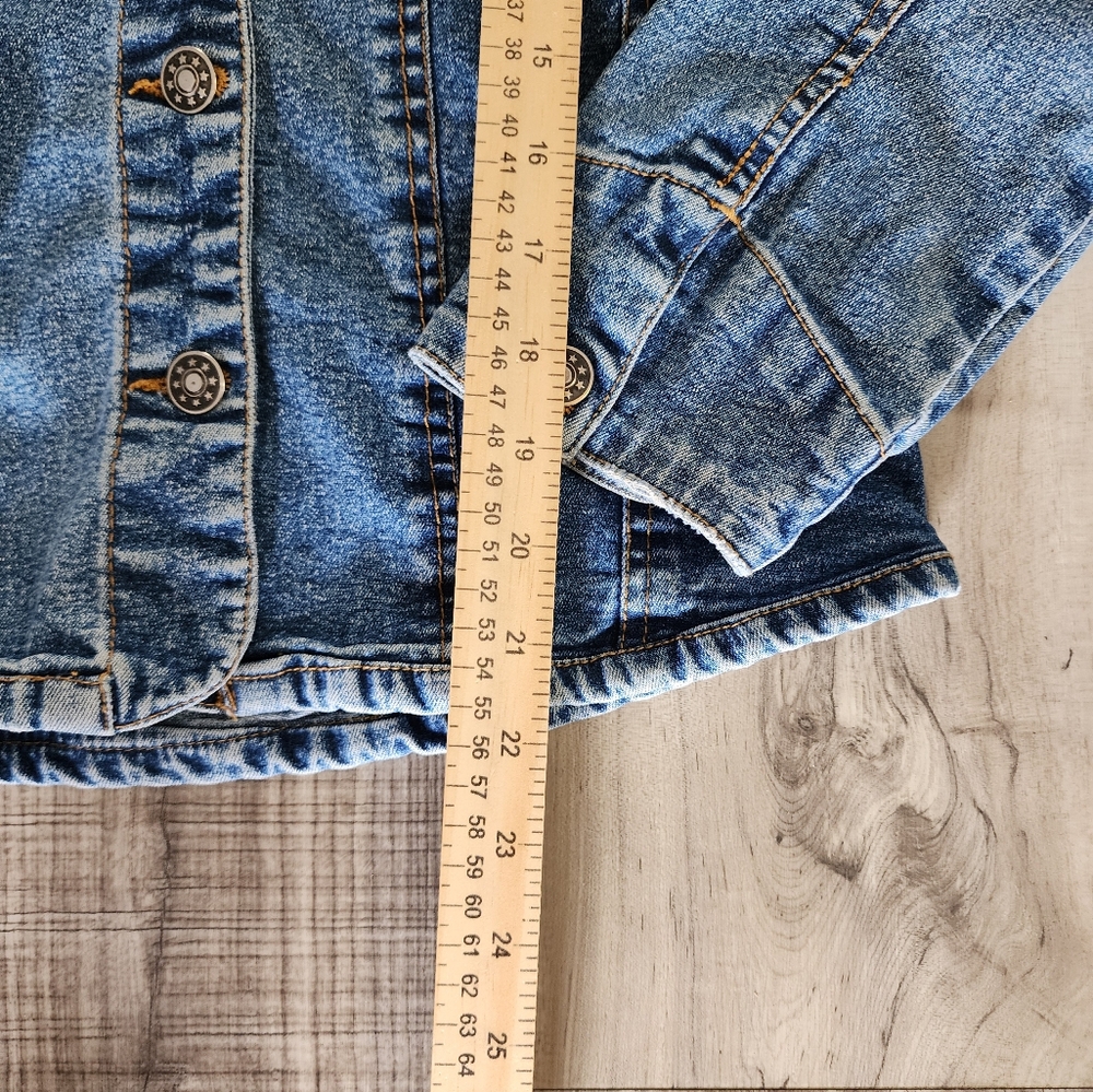 Denim Vintage Us Western Blue Women's Jacket - Picture 6 of 8